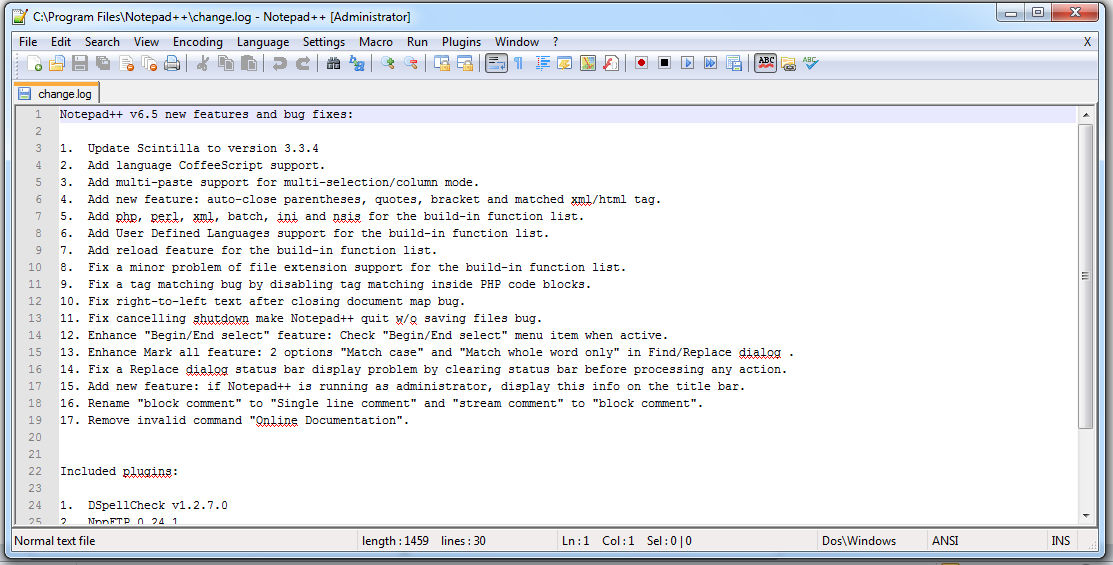 notepad plusplus bf ide