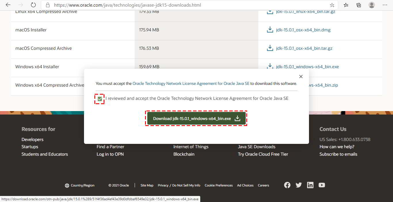 3 download jdk 15 windows 64