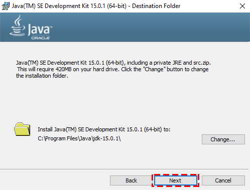 5 javase installation path