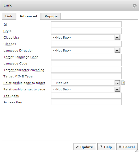 Joomla JCE 高级链接管理